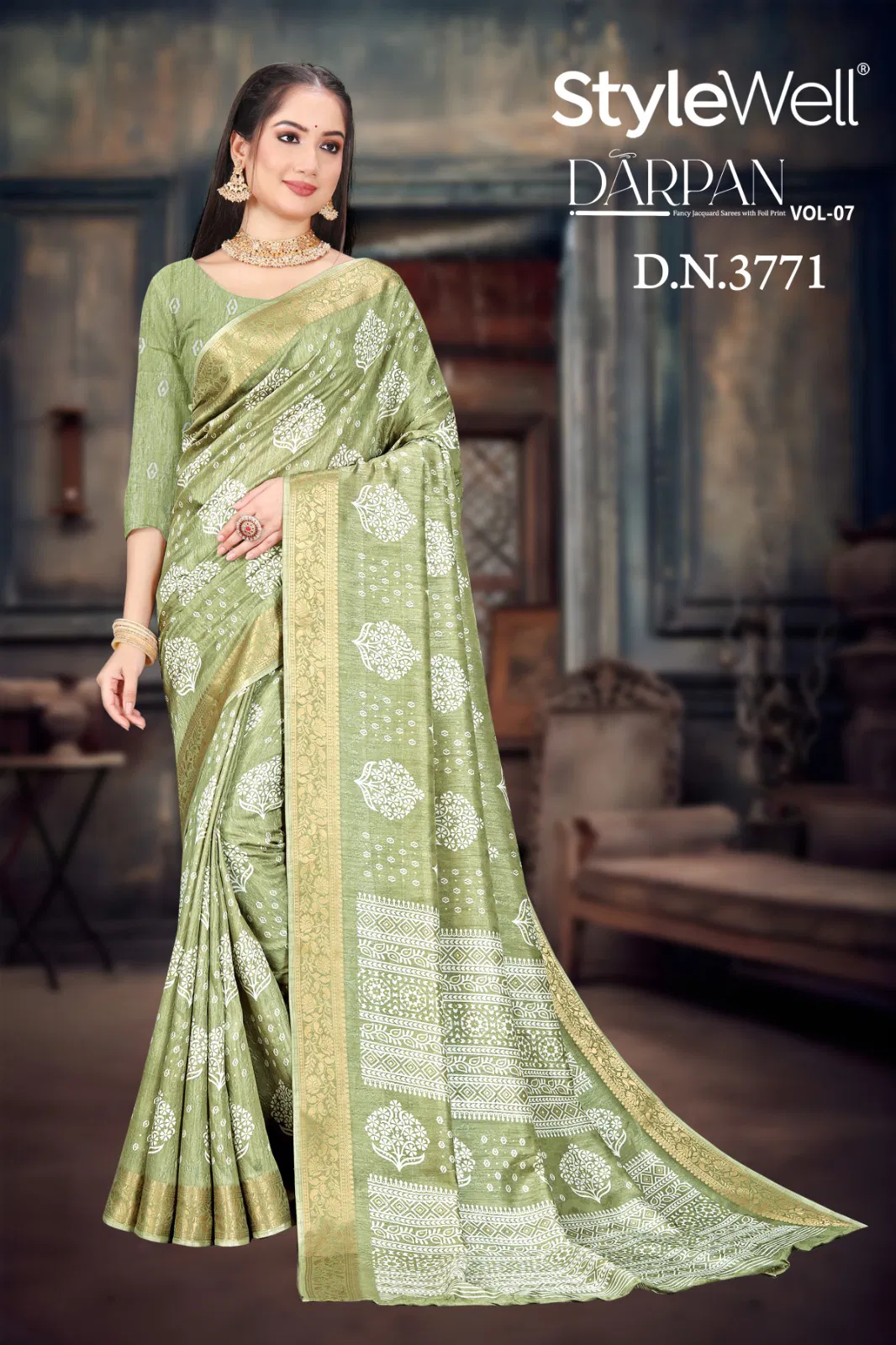 Darpan Vol 7 By Stylewell Designer Wholesale Sarees Suppliers In Mumbai